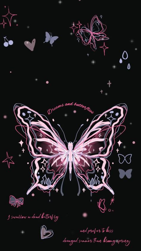 Kupu Kupu Wallpaper Aesthetic, Sparkly Iphone Wallpaper, Iphone Wallpaper Bright, Pretty Wallpaper Ipad, Wallpaper Wa, Whatsapp Wallpaper Cute, Butterfly Wallpaper Backgrounds, Iphone Wallpaper Hipster, Heart Iphone Wallpaper