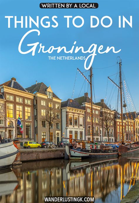 Planning your trip to Groningen, the Netherlands? Read about the best things to do in Groningen with the perfect itinerary for one day in Groningen written by a local. This Dutch city has so much to offer from history to adventure, so read about what to do in Groningen, one of the loveliest cities in the Netherlands to visit. #travel #nederland #groningen #netherlands Netherlands Trip, Groningen Netherlands, Europe Trip Itinerary, Belgium Travel, Netherlands Travel, Perfect Itinerary, Europe Vacation, Visit Europe, Europe Travel Guide