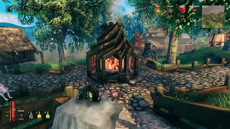 Witch Hut, Nordic Architecture, Viking House, I Did A Thing, Video Game Decor, Base Building, Viking Life, Ark Survival Evolved, Viking Culture