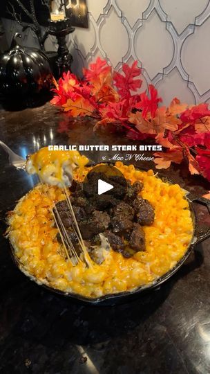 1M views · 414 reactions | Garlic Butter Steak Bites😍 Steak and Mac just go together!!!
•
•
•
Full recipe for the steak bites and mac n cheese are in my “Just Cook” cookbook♥️
•
•
•
#explore #explorepage✨ #food #steak | Brittany Angelé | Rob Base & DJ EZ Rock · It Takes Two Thanksgiving Steak Dinner Ideas, Steak And Mac And Cheese Dinners, Steak Bites And Mac And Cheese, Steak And Mac And Cheese, Steak Bites Recipes, Steak Bites With Garlic Butter, Gluten Free Mac N Cheese, Garlic Butter Steak Bites, Butter Steak Bites