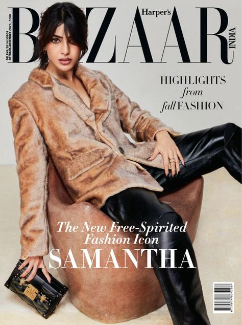 Harpers Bazaar Magazine, Samantha Pics, Samantha Photos, Led Fashion, Fashion Figures, Harper’s Bazaar, Runway Trends, Indian Fashion Designers, Bollywood Girls