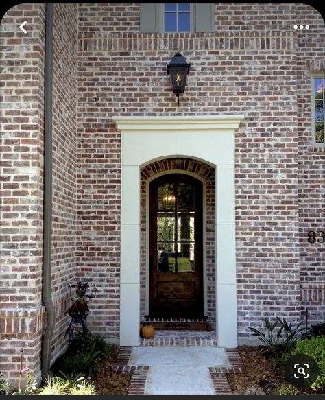 Exterior House Brick, Old Texas Brick, Brick House Exterior, Red Brick Exteriors, Brick Companies, Red Brick House, Brick Exterior House, Exterior Makeover, Brick Colors