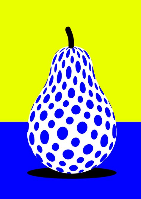 Pop Art Food, Karan Singh, Afrique Art, Forbidden Fruit, Minimal Color, Fruit Painting, Art Pop, Fruit Art, Art And Illustration