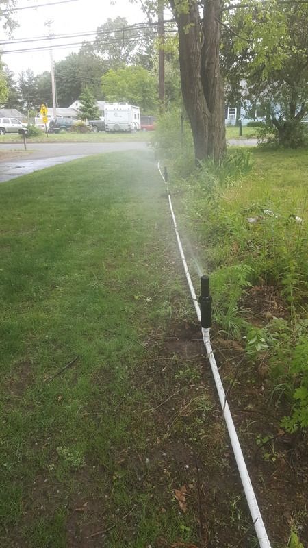 Above ground irrigation install...umm nevermind make that in ground lol | Lawn Care Forum Above Ground Sprinkler System Diy, Above Ground Sprinkler System, Diy Irrigation, Sprinkler System Diy, Irrigation System Diy, Irrigation Diy, Drip Irrigation Diy, Lawn Sprinkler System, Lawn Irrigation