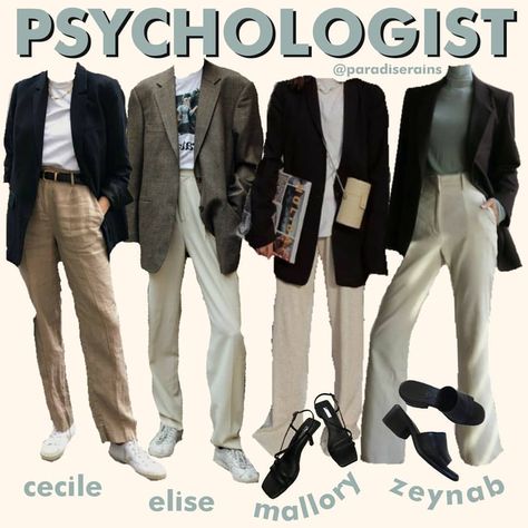 Univ Outfit, Psychology Clothing, Psychologist Outfit, Academia Aesthetic Outfit, Dark Academia Outfits, Psychology Major, Academia Outfits, Academia Style, Dark Academia Fashion