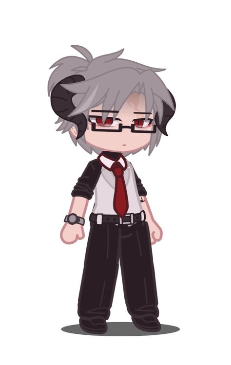 Gacha Karakter, Adopt Clothes, Emo Boy Hair, Gacha Boy, Dad Outfits, Emo Look, Please Don't Go, Gacha Outfit, Body Base Drawing