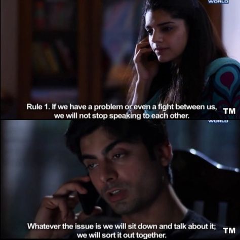 Zindagi Gulzar Hai: Rule Number One of Marriage for Kashaf and Zaroon. Kashaf Quotes Zindagi Gulzar Hai, Zindagi Gulzar Hai Dialogues, Zindagi Gulzar Hai Quotes, Zaroon Kashaf, Drama Dialogues, Zindagi Gulzar Hai, Fawad Khan, Bollywood Movie Songs, Quotes In English