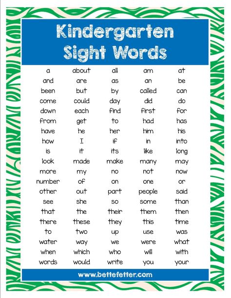 100 sight words your kindergartner or first grader should know. Fry Sight Words Kindergarten, Dolch Sight Words Kindergarten, Kindergarten Spelling Words, Sight Words Kindergarten Printables, Kindergarten Sight Words List, Kindergarten Spelling, 100 Sight Words, Kindergarten Sight Words, Worksheet For Kindergarten