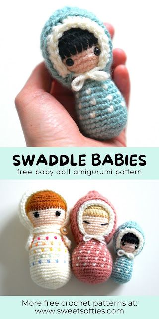 Crochet Nesting Doll, Crochet Babushka, Crochet Baby Toys Free Pattern, Crochet Swaddle, Crochet Baby Doll, Crochet Dolls Free Patterns, Crochet Baby Toys, Crochet Amigurumi Free, Crochet Doll Pattern