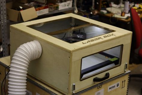 diy laser engraver enclosure Laser Enclosure, Laser Engraver Enclosure, Diy Laser Engraver, Unique Diy Gifts, Hacks Diy, Diy Hacks, Diy Inspiration, Diy Art, Keep It Cleaner