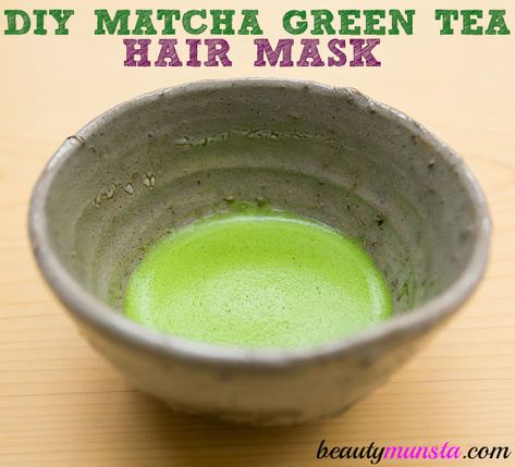 If you’re a die-hard fan of matcha green tea frappuccino, then you must try out this DIY matcha green tea hair mask! We hear about how green tea is amazing for anti-aging, weight loss, etc. But green tea is also awesome for hair as well! If you’re looking to boost hair growth, delay gray hairs, … Green Tea Hair Mask, Matcha Green Tea Frappuccino, Green Tea Frappuccino, Green Tea Hair, Hair Growth Mask Diy, Hair Mask For Dandruff, Green Tea For Hair, Thick Hair Remedies, Hair Growth Foods