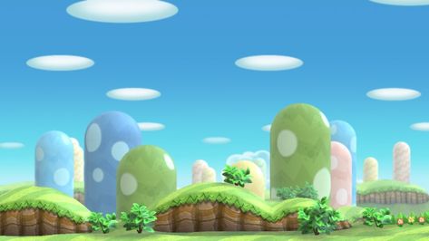 Super Mario Computer Wallpaper, Nintendo Laptop Wallpaper, Mario Party Aesthetic, Mario Laptop Wallpaper, Mario Desktop Wallpaper, Super Mario Landscape, Mario Kart Background, Mario Game Background, Mario Landscape