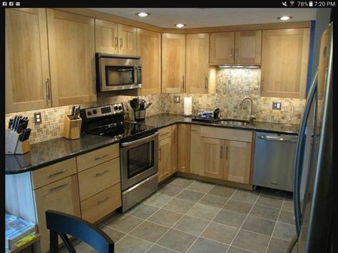 Kitchen without window Kitchen Without Window, Kitchen Sink With No Window, Kitchens Without Windows, Pool Basement, Kitchen Lighting Remodel, Country Kitchen Island, Counter Lighting, Kitchen Cabinets Pictures, Flip Ideas