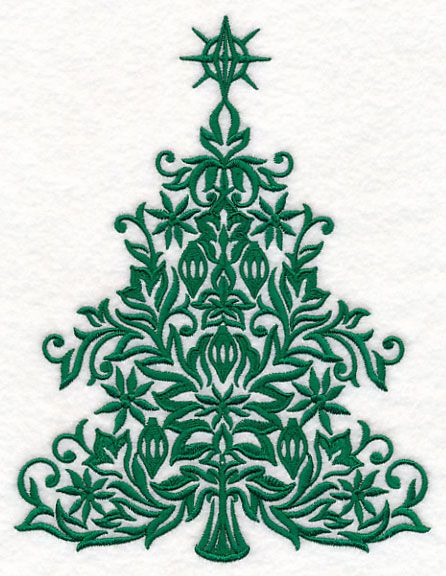 Machine Embroidery Designs at Embroidery Library! - Hand Embroidery Patterns Free Printable, Baroque Christmas, Library Embroidery, Christmas Hand Embroidery, Janome Embroidery, Scandinavian Holidays, Christmas Tree Drawing, Hand Embroidery Patterns Free, Pes Embroidery