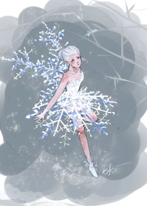 Snow Fairy by Dreamerwhit95 Winter Fairy Costume, Merry Christmas To Everyone, Snow Elf, Tinkerbell And Friends, Fairy Drawings, Fairy Illustration, Snow Fairy, Snow Princess, Winter Fairy