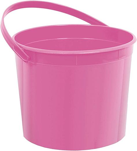 Beach Needs, Garden Diy Projects, Sunshine Party, Pink Party Favors, Cleaning Buckets, Yellow Sunshine, Beach Bucket, Party World, Easter Party Decor