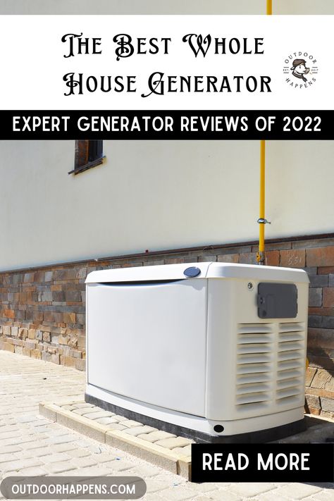 Generators can be complicated to shop for, especially if you've never had to figure out the best type of whole house generator for your home. In addition, to get the most from your generator, you must understand how much wattage you need, how a whole house generator can add value to your home, and the best brands to look for. So, Back Up Generator For Home, Home Generator, Generator Shed, Generators For Home Use, House Generator, Whole House Generators, Add Value To Your Home, Nice House, Generator House