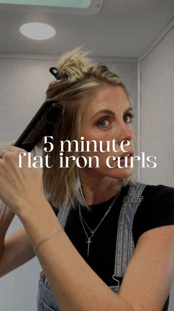 Tips For Curling Hair With Flat Iron, Curl With Flat Iron Tutorial, Elegant Hairstyles For Bob Hair, How To Make Soft Curls With Flat Iron, Curl Shoulder Length Hair With Flat Iron, Hair Styling Tools For Volume, How To Add Volume To Hair With Flat Iron, Curl Hair With A Flat Iron, Diy Curls With Flat Iron