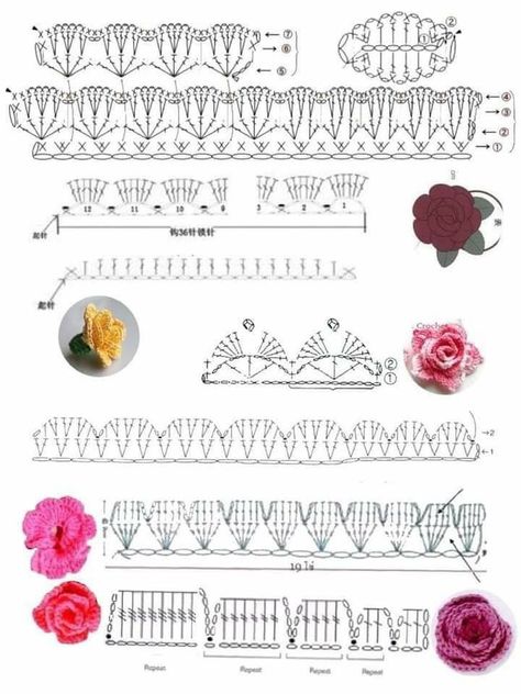 Diy Home Decor Dollar Store, Crochet Rose Pattern, Crochet Leaf Patterns, Crochet Stitches Diagram, Crochet Flowers Free Pattern, Crochet Jewelry Patterns, Money Makers, Crochet Earrings Pattern, Crochet Bouquet