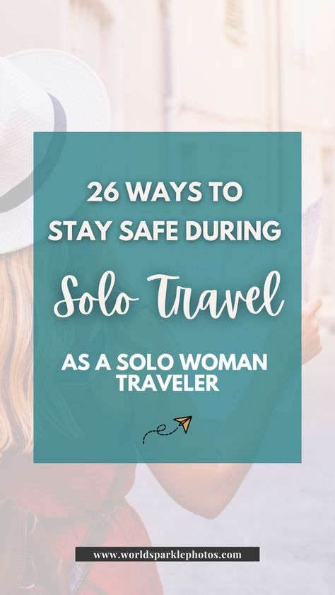 Solo woman traveler explores Europe and stays safe Safety Tips For Women, Travel Safety Tips, Vacation Alone, Traveling Alone, Solo Travel Tips, Travel Savings, Travel Essentials For Women, Travel Safety, Tips For Women