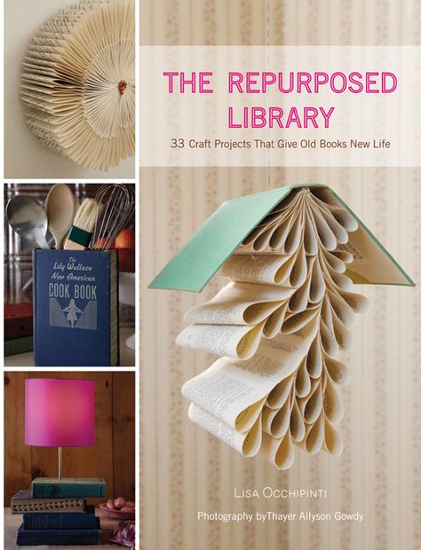 the repurposed library Decoupage Projects, Recycled Books, Astuces Diy, Adult Crafts, Book Folding, Upcycled Crafts, Handmade Books, Book Projects, Sewing Box