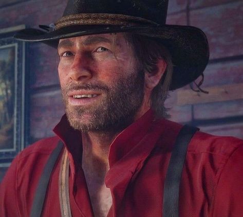 RDR2 Arthur Morgan Smiling, Arthur Morgan Smile, Author Morgan, Rdr Characters, Jon Pardi, Read Dead, John Marston, Red Dead Redemption Ii, Red Redemption 2