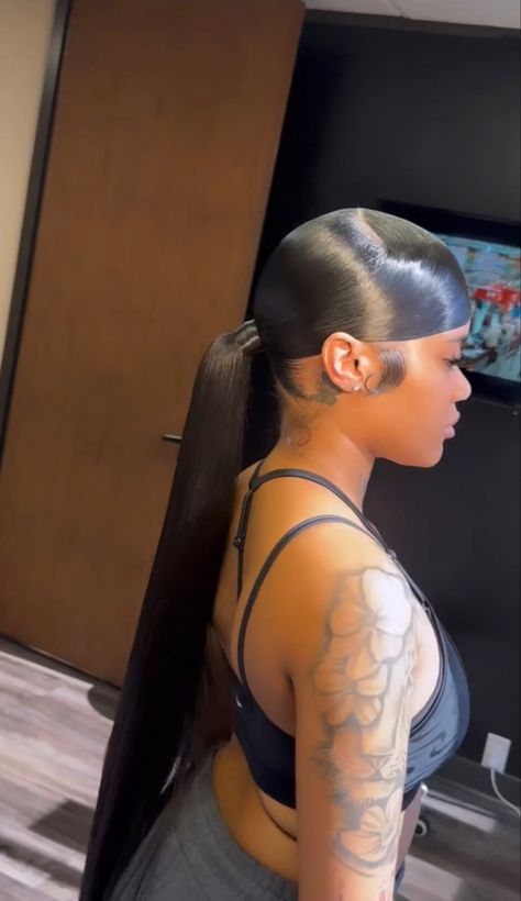 Ponytail Hairstyles Swoop, Ponytail Hairstyles With Swoop, Hairstyles With Swoop, Hairstyles Swoop, Sleek Braided Ponytail, Cute Ponytail Hairstyles, Slick Ponytail, Slicked Back Ponytail, High Ponytail Hairstyles