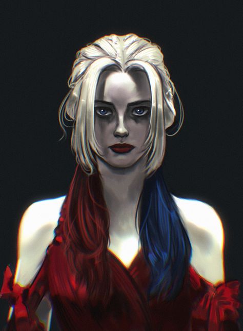 ArtStation - Live Fast Die Clown., Robbie Boy Arley Queen, Harleen Quinn, Margot Robbie Harley Quinn, Margot Robbie Harley, Harley Quinn Comic, Harley Quinn Art, Girl Superhero, Beautiful Moon, Crazy Girls