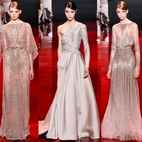 Elie Saab Couture Fall-WInter 2013 Elie Saab Winter, Elie Saab 2014, Elie Saab Bridal, Winter Couture, 2014 Couture, Elie Saab Haute Couture, Elie Saab Fall, Net Fashion, Elie Saab Couture