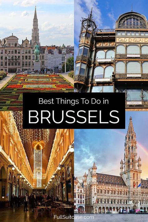 Best places to see and things to do in Brussels Belgium Brussels Map, Things To Do In Brussels, Bucket List Europe, Europe Bucket List, Netherlands Travel, Brussels Belgium, Group Travel, History Museum, Travel Europe