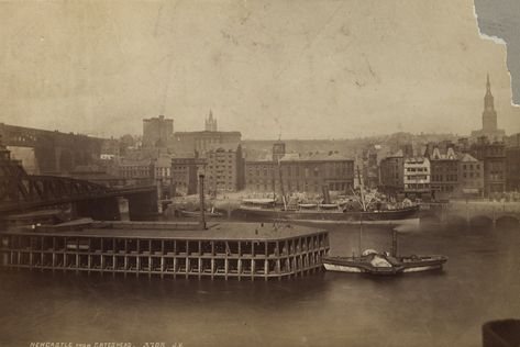 003710:The Quayside Newcastle Upon Tyne | Description : View… | Flickr Newcastle Quayside, Olympic Torch, Uk History, North East England, Tyne And Wear, Old Images, Newcastle Upon Tyne, Local History, North East