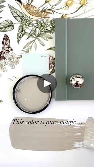 Facebook Beautiful In My Eyes Benjamin Moore, Benjamin Moore Mystic Lake, Greige Wallpaper, Perfect Greige, Laundry Room Paint Color, Times Of The Day, Paint Tips, Mirror Paint, Handy Woman