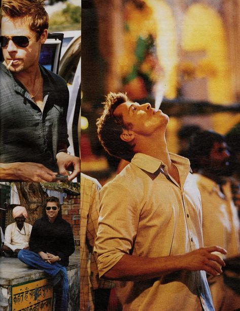 Brad Pitt Magazine, Brad Pitty, Oceans Eleven, 90s Songs, Interview Magazine, Mickey Rourke, Sean Penn, In And Out Movie, Brad Pitt