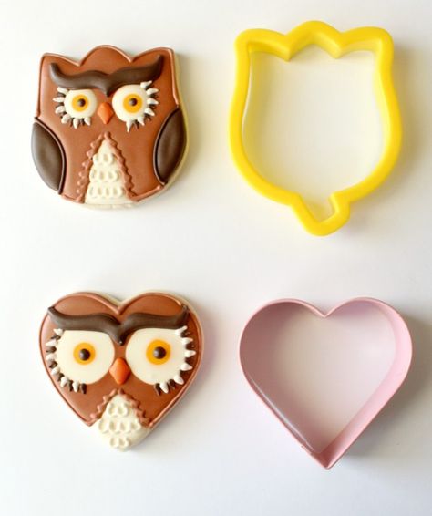 Pinterest Cookies, Cookie Sandwich, Amazing Cookies, Owl Cookies, Handmade Charlotte, Hello Sweetie, Owl Party, Creative Cookies, Animal Cookies