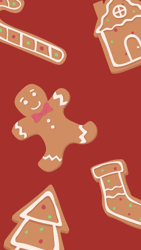 Chismas Drawing, Gingerbread Wallpaper, Cookies Wallpaper, Christmas Wallpaper Iphone Cute, Bread Cookies, Diy Wedding Backdrop, Happy Merry Christmas, Iphone Wallpaper Sky, Christmas Wallpapers