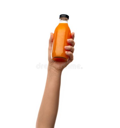 Hand holding glass bottle of orange juice royalty free stock photos Fruits Images, Carrot Juice, Hand Holding, Orange Juice, Glass Bottle, Glass Bottles, Free Stock Photos, Holding Hands, Juice