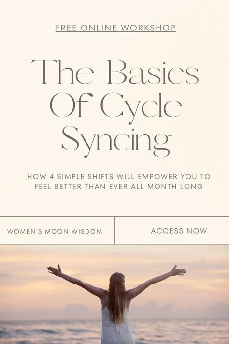 Cycle Syncing, True Nature, Hormone Balancing, Feel Better, Free Online, Feelings