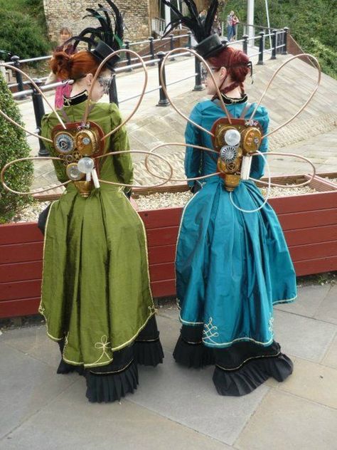 L Cosplay, Steampunk Outfits, Moda Steampunk, Steampunk Fairy, Mode Steampunk, Steampunk Couture, Steampunk Decor, Style Steampunk, Steampunk Cosplay