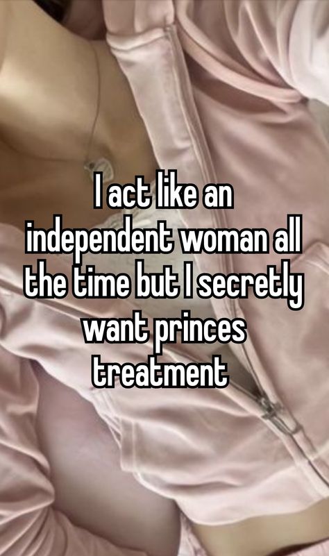 Whisper 
Princess treatment
Boyfriend 
Feminism
Independent
Beautiful
Idea
Coquette
Girls
Love 
A lot of people will relate to this. It's a whisper about feeling independent but wanting princes treatment. The way you get treated like a princess is the best feeling in this world if we speak relationship wise Living Like A Princess, Being A Princess, Im A Princess, Indian Princess, Independent Women, Dream Board, Whisper Quotes, Hopeless Romantic, A Princess