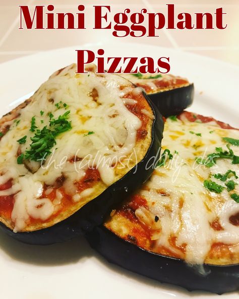 Mini Eggplant, Eggplant Pizzas, No Meat, Mushroom Pasta, Free Keto Recipes, Mini Pizza, Basic Recipes, Avocado Egg, Mediterranean Recipes