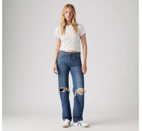 Low Pro Women's Jeans - Medium Wash | Levi's® US Breathe Out, Levi Jeans Women, Current Styles, Vintage Fits, Destroyed Jeans, Modern Times, Mid Rise Jeans, Levi's Jeans, Workout Wear