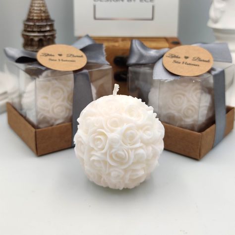 Wedding Candle Favors, Creation Bougie, Bridal Shower Presents, Wedding Gift Set, Candle Gifts, Candle Gift Box, Best Wedding Favors, Candle Wedding Favors, Personalized Wedding Gift