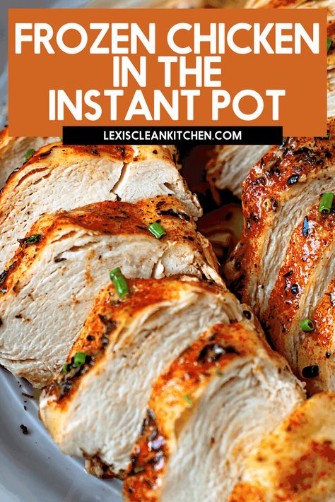 On those nights when we don't know what to cook, our Instant Pot has become our best friend! It makes for being able to whip up a quick and delicious dinner easy, especially frozen chicken. This recipe details How to Cook Frozen Chicken Breasts in the Instant Pot. Quick Chicken Dinner Recipes, Instant Pot Frozen Chicken Breast, Frozen Chicken Instant Pot, Frozen Chicken Breast Recipes, Instant Pot Frozen Chicken, Chicken Breast Instant Pot Recipes, Cook Frozen Chicken, Cooking Frozen Chicken Breast, Quick Chicken Dinner