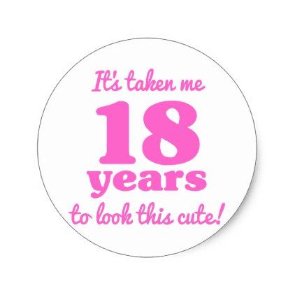 18th Birthday Stickers, Birthday Stickers, Decorated Water Bottles, 18th Birthday, Round Stickers, Sticker Labels, Evil Eye, Water Bottles, Birthday Gifts