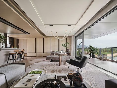 Residential £5 Million Plus (Project by Value) Chaoming Garden Showflat 215 by HBA 1 Hba Design, Hotel Indigo, Architecture Awards, Sanya, Create Space, Magazine Design, Design Awards, Interior Spaces, Luxury Living