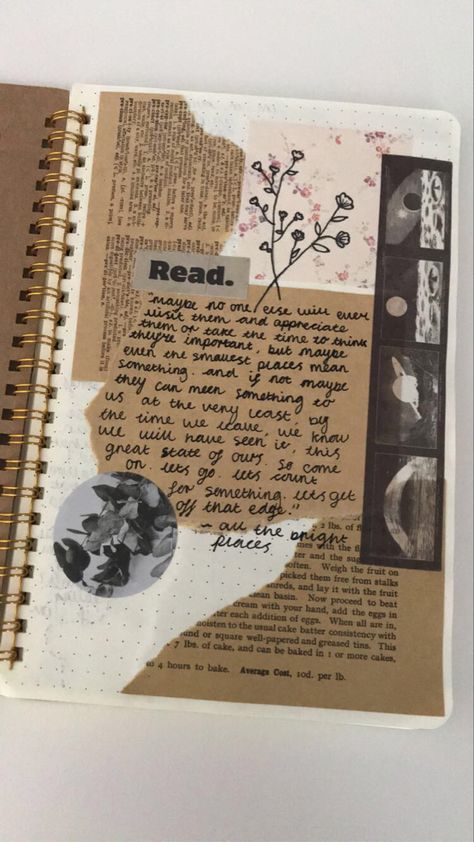 Aesthetic Scrapbook Ideas For School, Binder Scrapbook Ideas, Vintage Cover Page Ideas, Scrap Booking Ideas Layouts Aesthetic, Scrapbook Ideas Simple, Vintage Scrapbook Ideas, Diy Gifts For Best Friend, Scrapbook Journal Ideas, Diy Canvas Painting Ideas