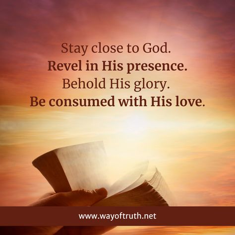 Gods Glory Quotes, Glory To God Quotes, Stay Close To God, Presence Quotes, Glory Quotes, 2024 Word, Close To God, Wisdom Words, Glory Be