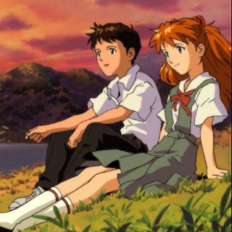 I love you, shinji. I know, Asuka, I know. Shinji X Asuka, I Know, I Love You, Love You, I Love, Google Search, Anime