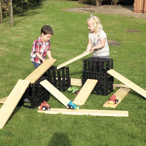 Outdoor Play Space, Outdoor Learning Spaces, Outdoor Play Spaces, Outdoor Play Areas, Wooden Plank, Kids Outdoor Play, Natural Playground, Outdoor Classroom, Play Spaces