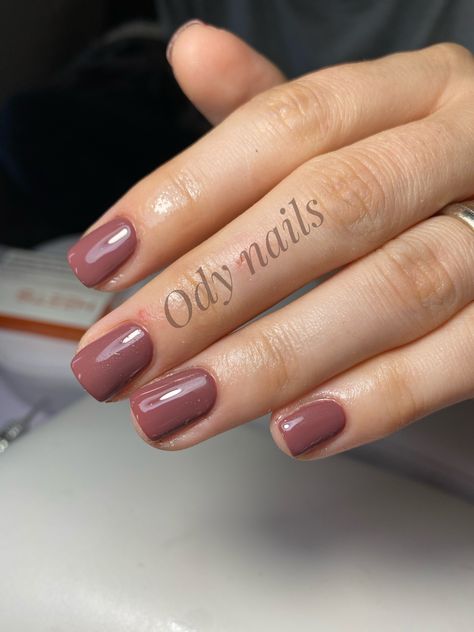 Rusty Mauve Nails, Mauve Pink Dip Powder Nails, Nail Extensions For Dusky Skin, Mauve Square Nails, Fall Nails 2023 Mauve, Neutral Mauve Nails, Mauve Bridal Nails, Mauve Brown Nails, Dusty Mauve Nails